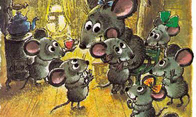 Сказка об умном мышонке - аудио