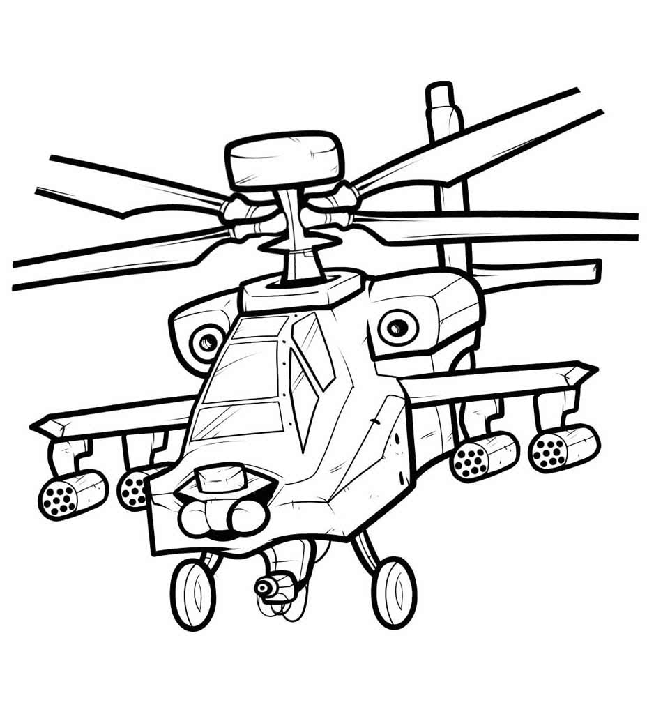 Военный вертолетик