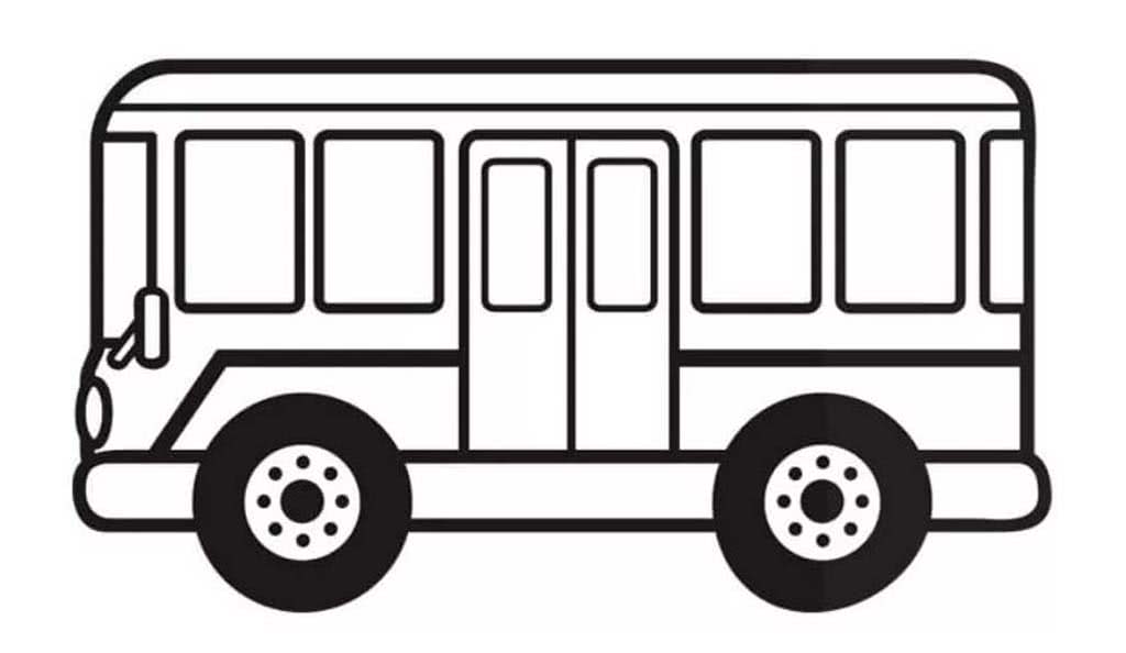 Раскраска Грузовики и автобусы