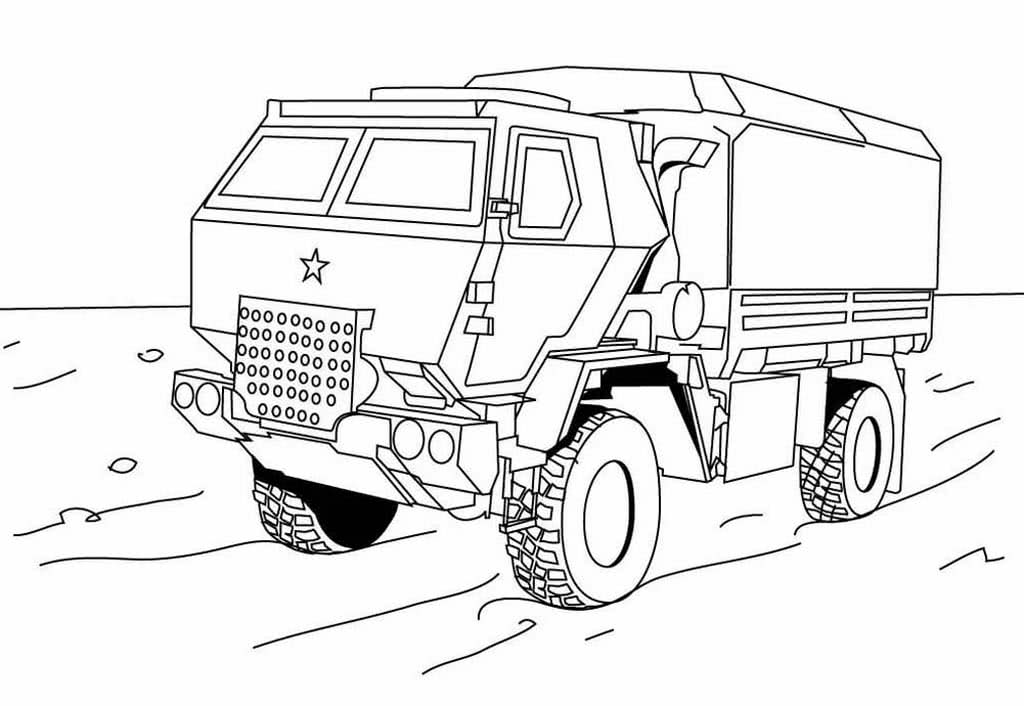 Военная грузовая машина