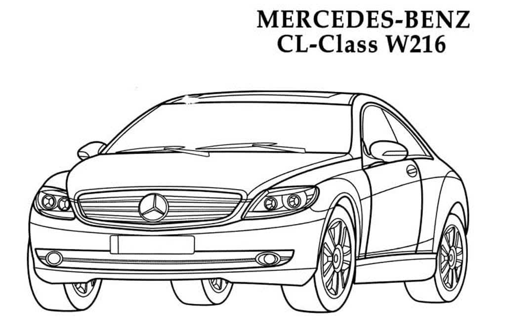 MERCEDES-BENZ CL-Class W216