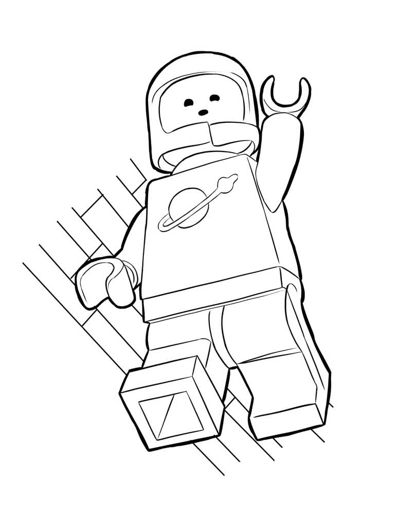 Лего космонавт