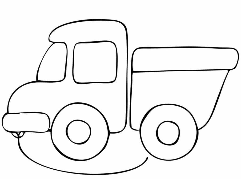 Детский грузовичок