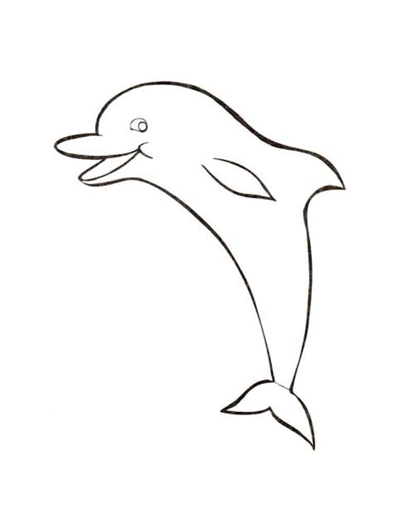 Улыбающийся дельфин