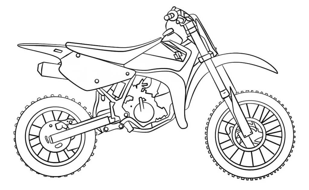 Мотоцикл Honda dirk bike