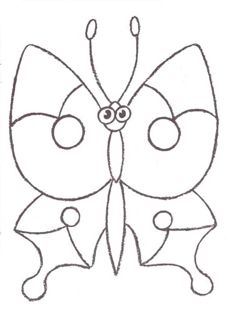 Симметричная бабочка