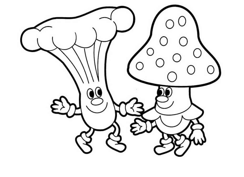 Два дружочка грибочка