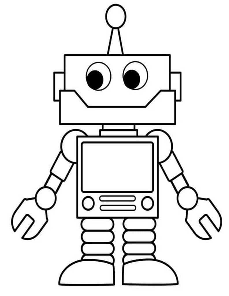 Мини Робот с руками манипуляторами