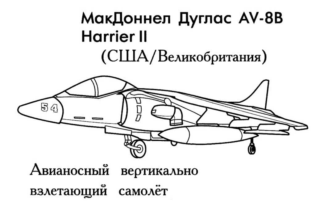 Авианосец МакДоннел Дуглас AV-8B
