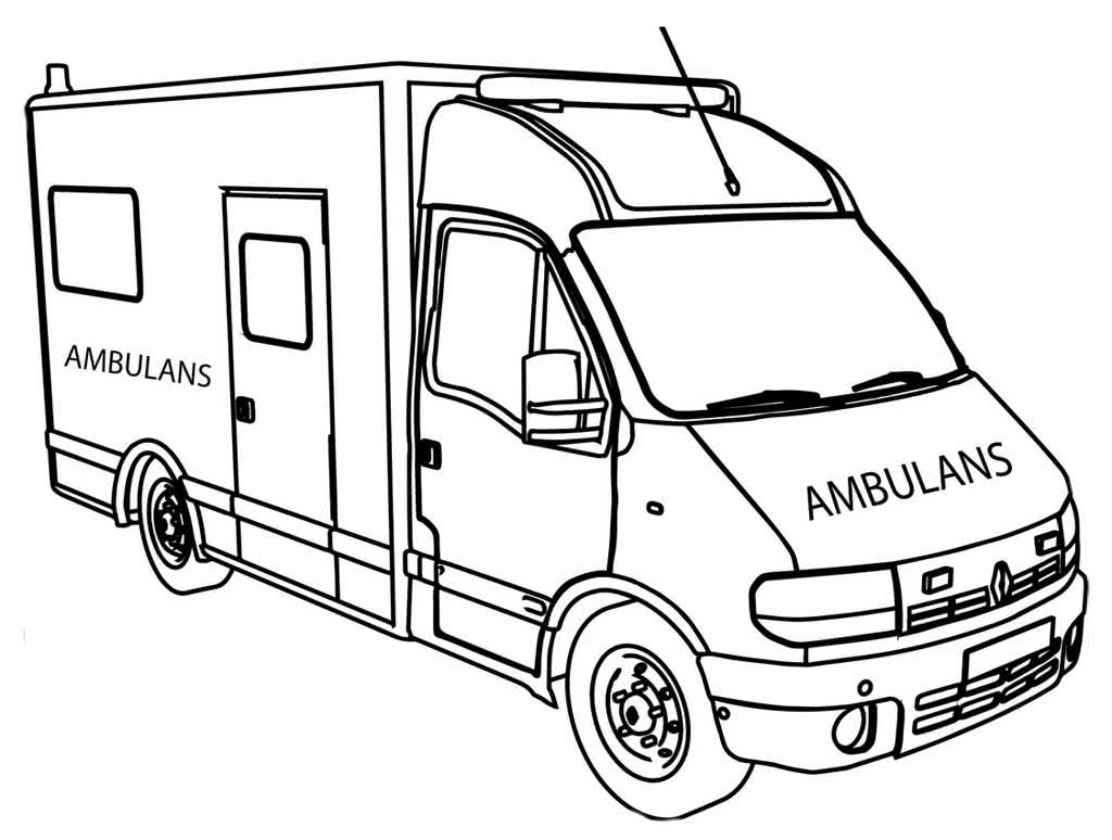 Грузовой фургон ambulance