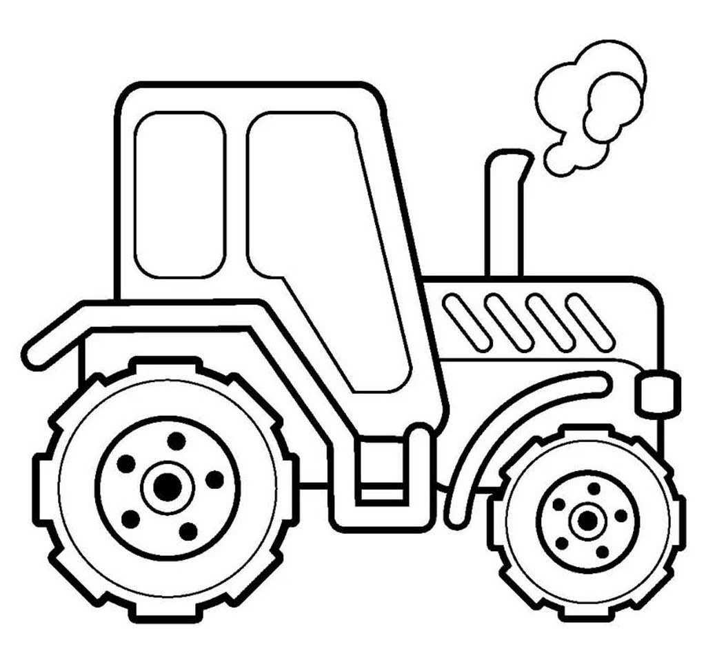 Машинка трактор