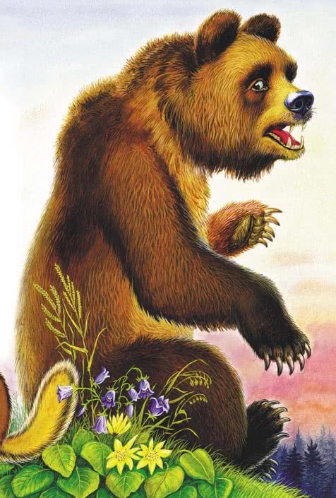 Кузяр-бурундук и Инойка-медведь