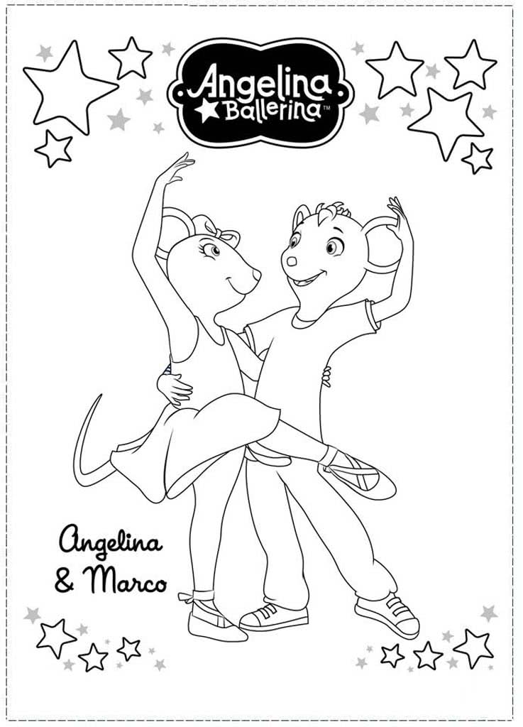 Ангелина балерина и Марко танцуют