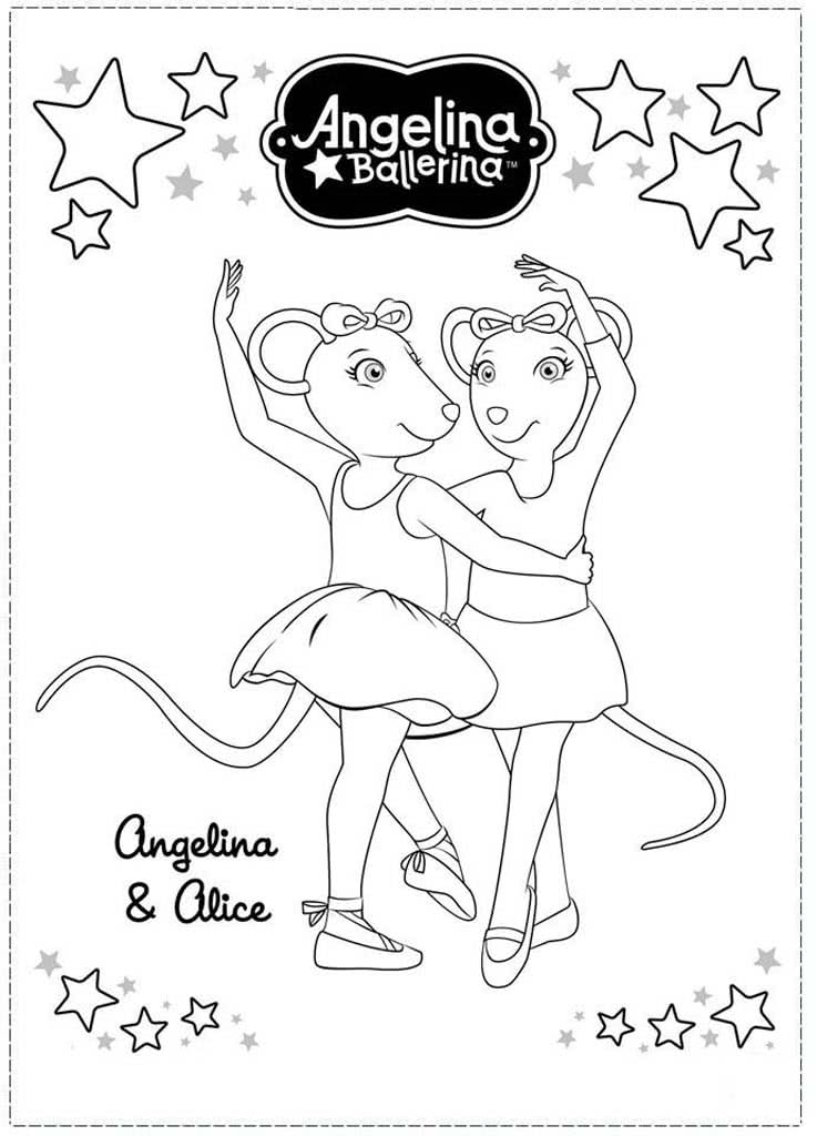 Ангелина и Алиса танцуют