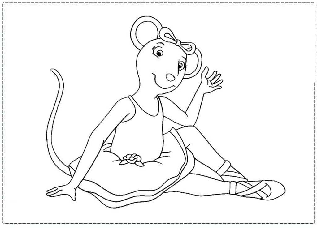 Мышь Ангелина балерина