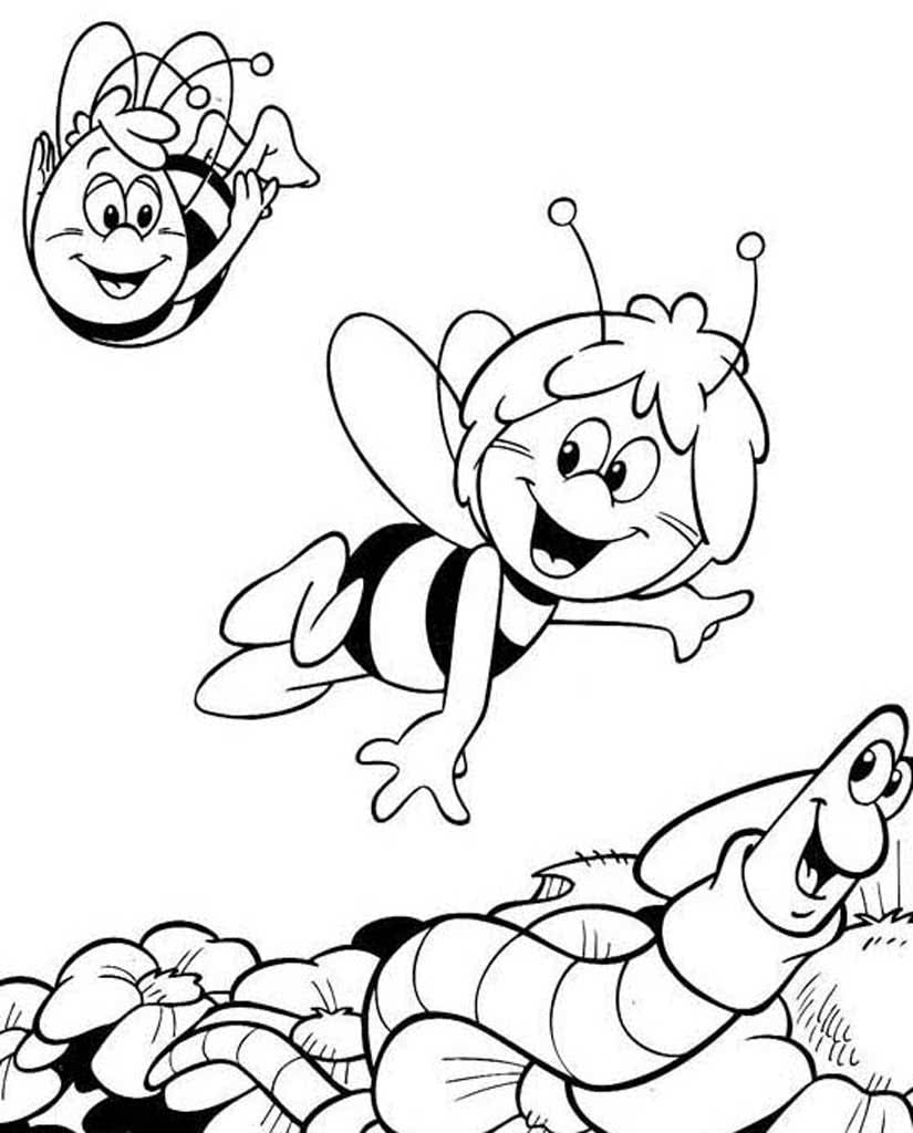 Пчелка Майя с Вилли и Макс