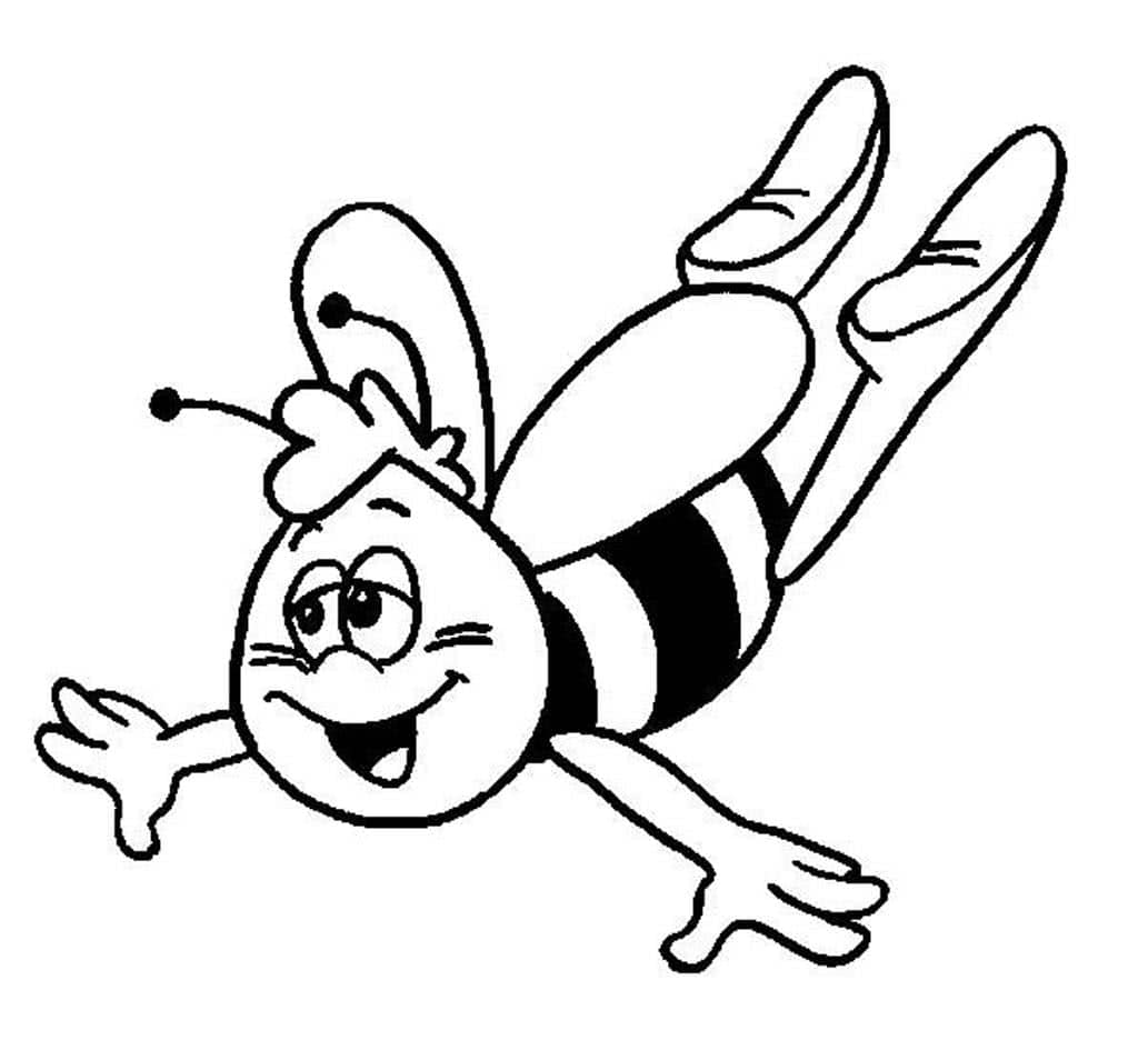 Пчела Вилли в полете