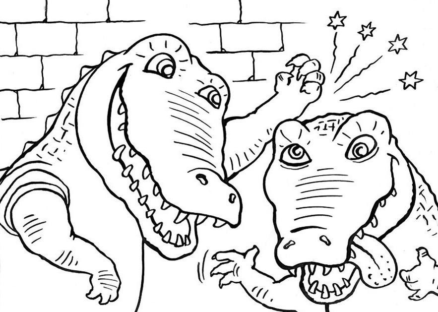 Два крокодила из мультфильма Большое Путешествие