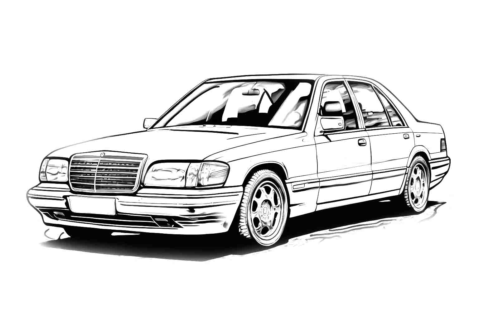 Mercedes-Benz S-class W-140 1993