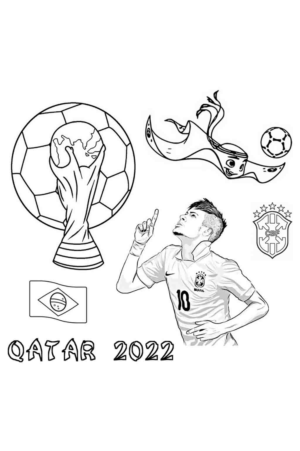 Brazil Neymar FIFA World Cup 2022