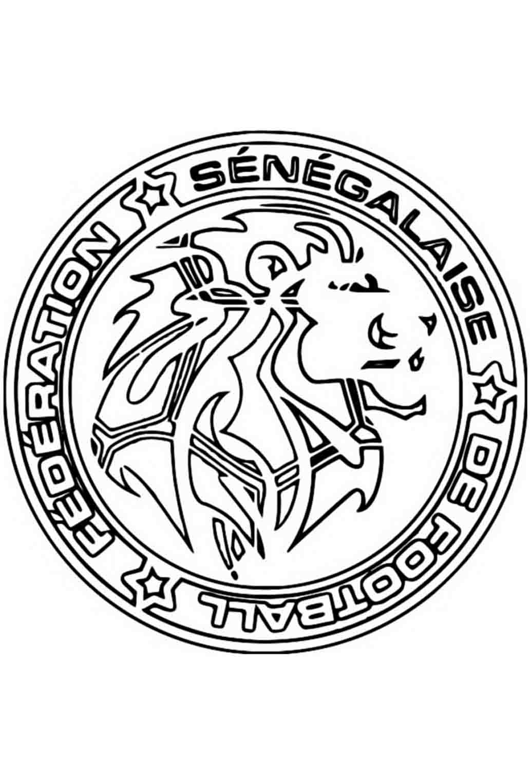 Эмблема сборной Сенегала по футболу