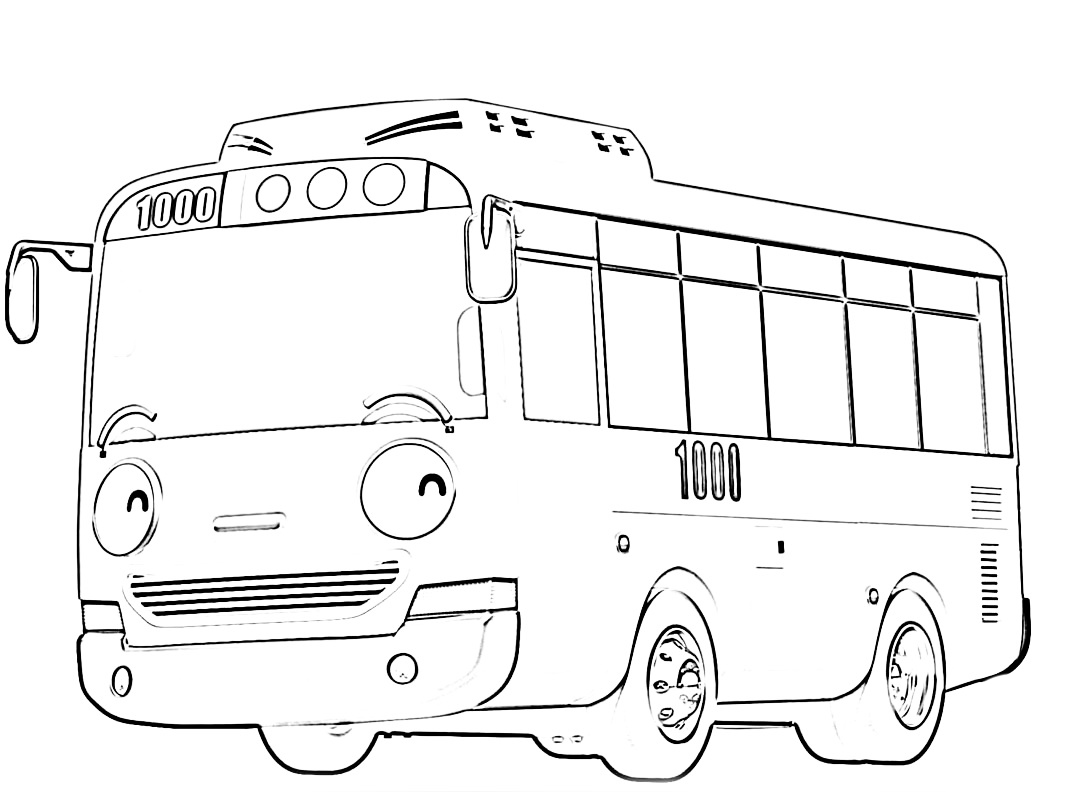 Маленький автобус Тайо