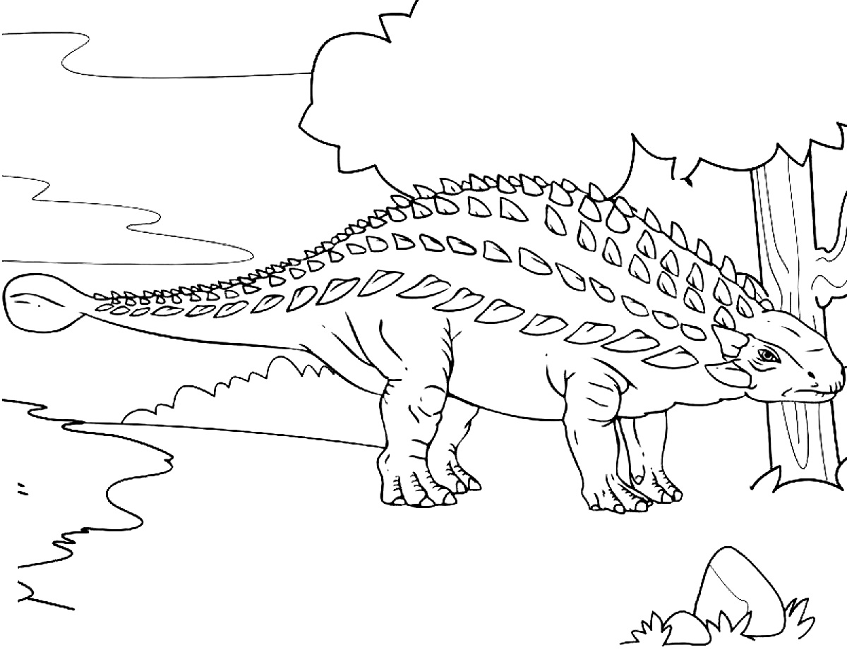 Турбозавр на прогулке